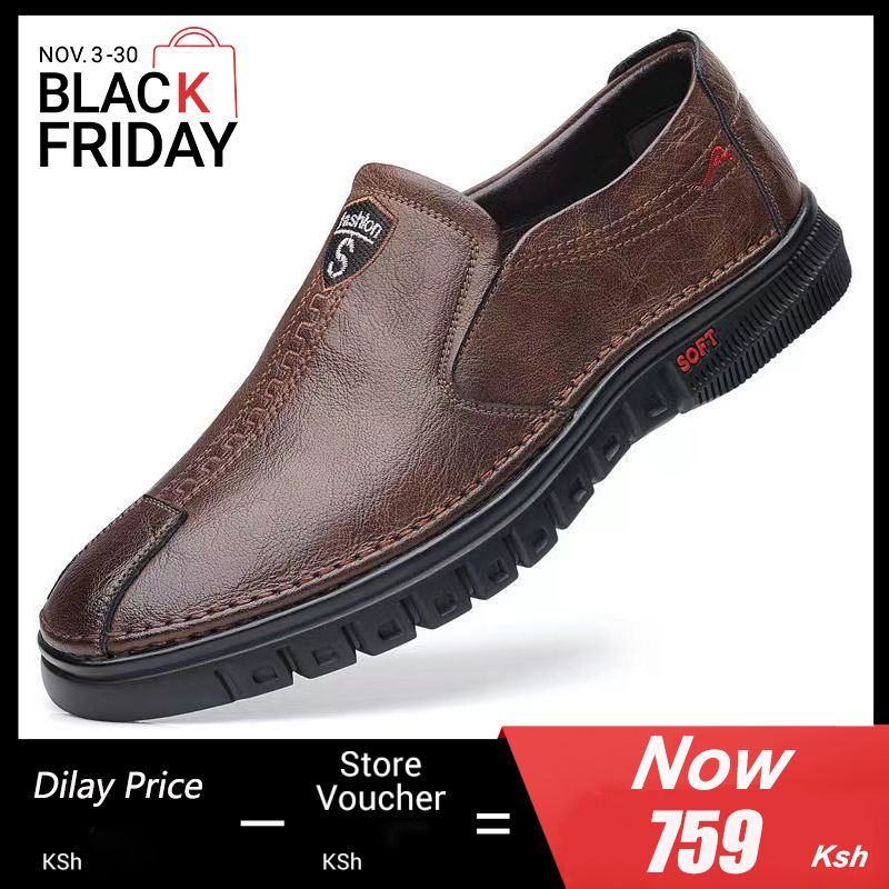 New Arrival High Quality Business Men's Shoes Fashion Mens Casual Loafers Driving Shoes Men Party Slip-Ons Brown