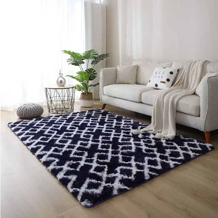 3*6  Modern Collection New Classic Carpet For Living Room Plush Rugs Fluffy 3 x 6 Soft Fluffy Bed Side Area Non-slip Rugs Floor Mat  Area Rugs