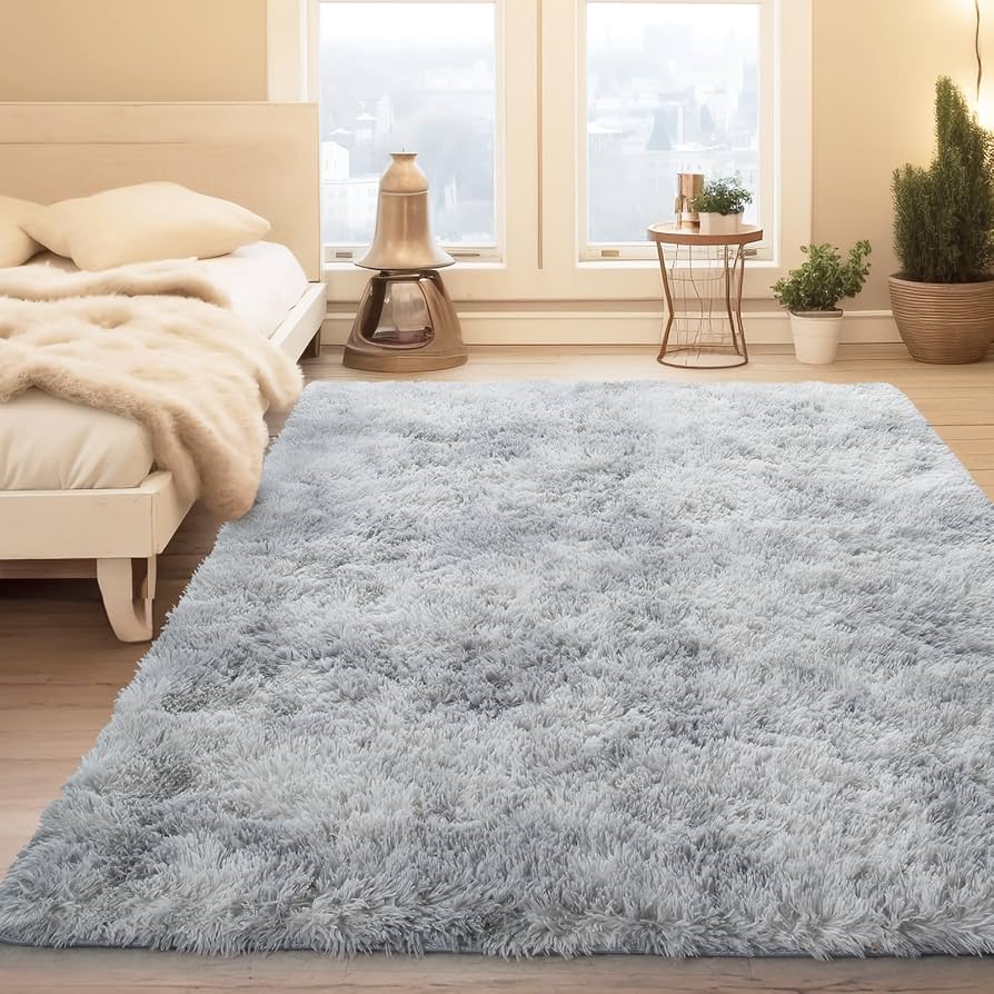 3*6  Modern Collection New Classic Carpet For Living Room Plush Rugs Fluffy 3 x 6 Soft Fluffy Bed Side Area Non-slip Rugs Floor Mat  Area Rugs