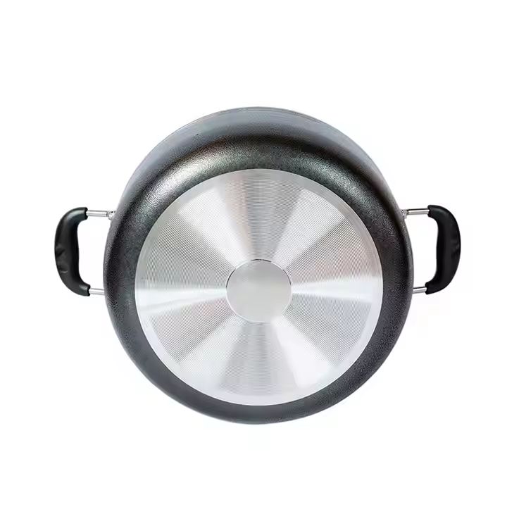 TC 14 Pieces Non-Stick Black Coated Cooking Pot/Sufuria with pan.Our 14-pc Aluminum Pot Set.It is made from quality aluminum. With free gift 2 pcs Plastic service Spoons and 1 Scotch bright