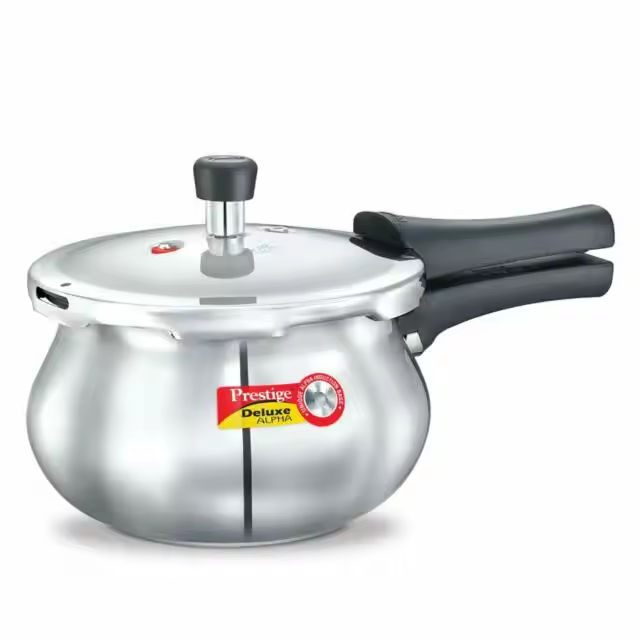SARAL HEAVY DUTY ALUMINIUM PRESSURE COOKERS 3L.5L,7.5L,10L,12L
 Brand: Saral  Material: Aluminum Alloy, Heating: Chasis Alloy