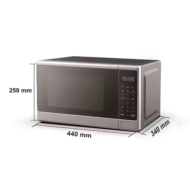 Microwave.Syinix digital microwave 20L. Easy-clean interior cavity,Multi-function design,Highly efficient magnetron,safe radiation protection,Noise insulation,Durable structural design.BLACK