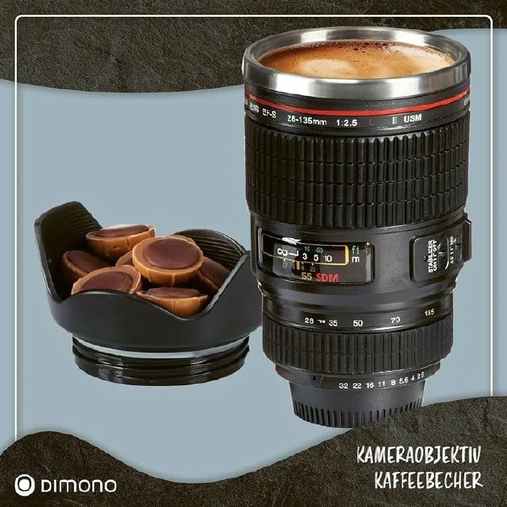 Travel cup/ Coffee cup/ Camera cup / keep hot cup/ mug