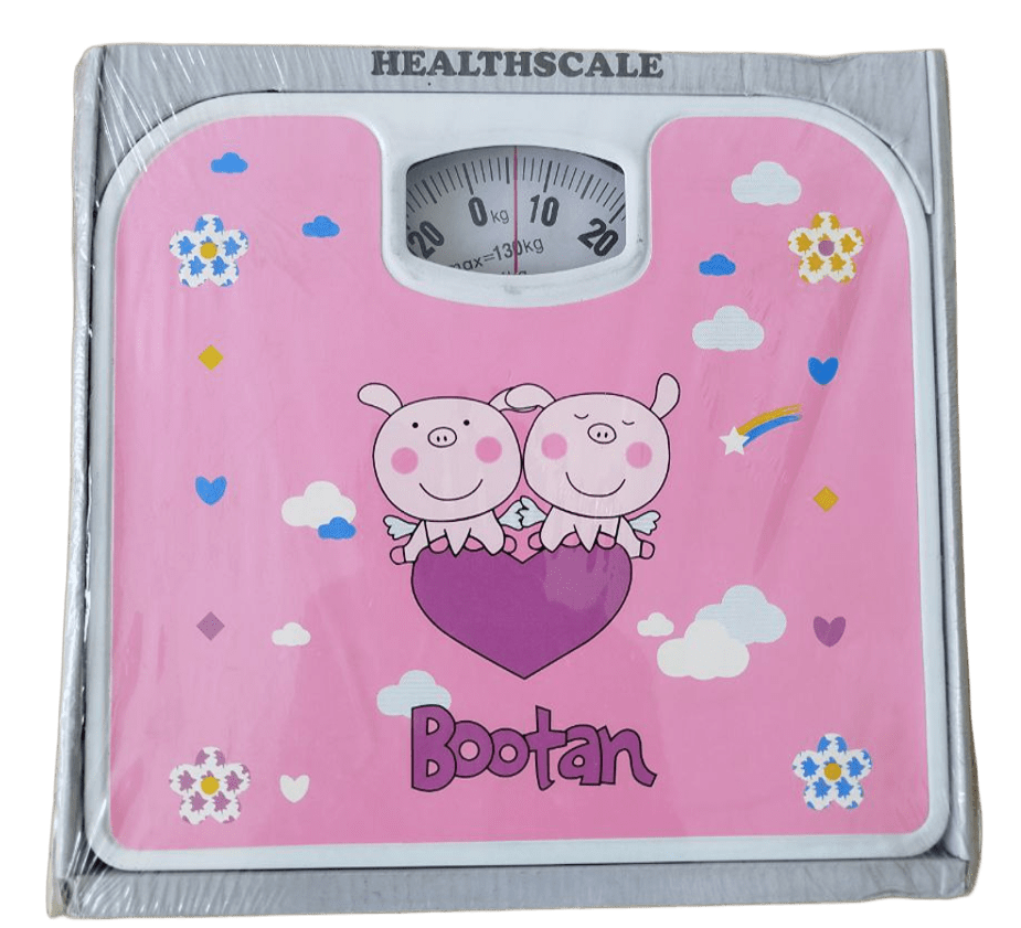 Manual body weigh scale/ Manual weigh scale- Metallic manual scale - 130 kgs