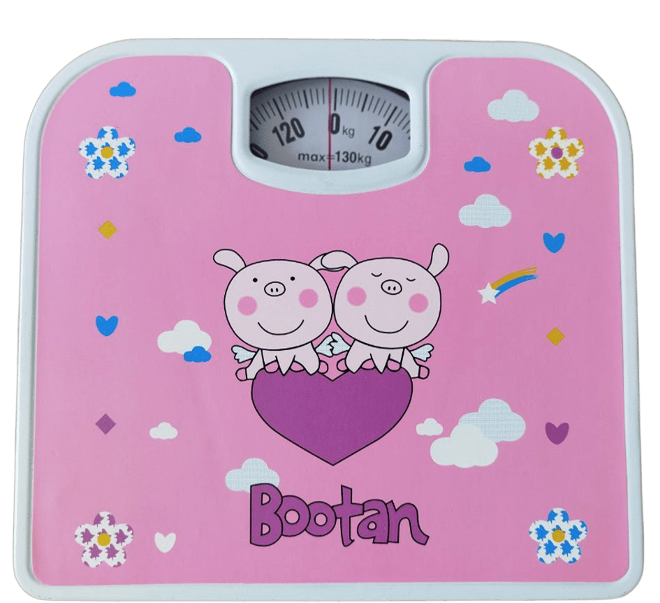 Manual body weigh scale/ Manual weigh scale- Metallic manual scale - 130 kgs