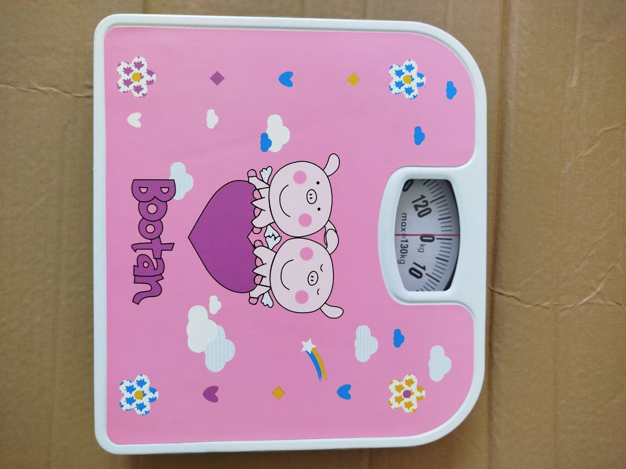 Manual body weigh scale/ Manual weigh scale- Metallic manual scale - 130 kgs