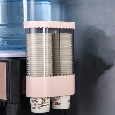 Disposable cup holder / Dispenser cup holder - Stick -on/ Office cup holder