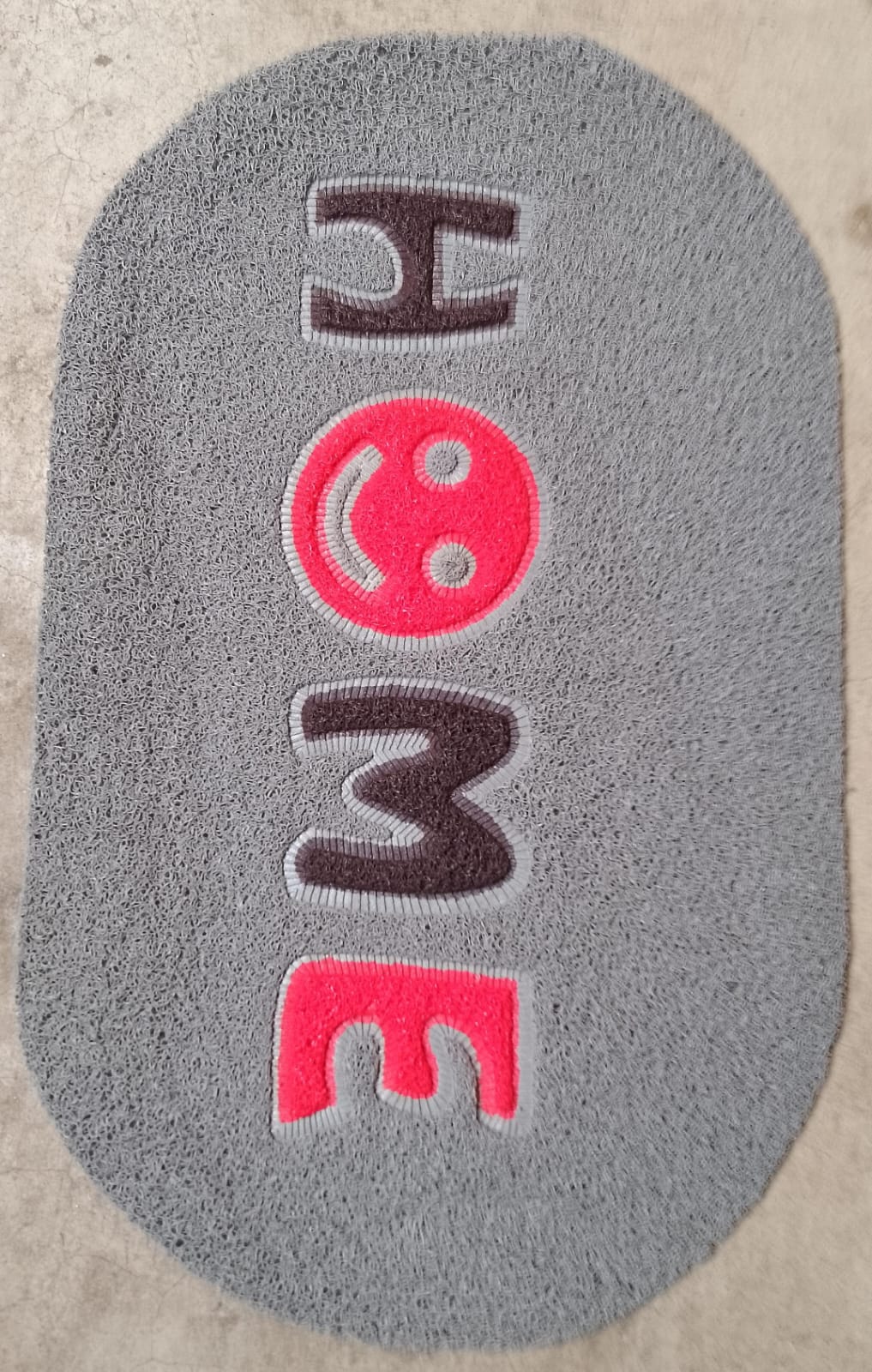 Antislip Classy spaghetti bathmat /door mat 45x75cm