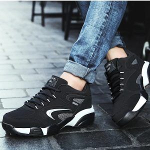 Fashion Lace Up Sneakers Men's Sport Shoes Stylish Design: Modern and sleek, perfect for any casual or semi-formal occasion.
Comfortable Fit: Cushioned insoles and breathable material ensure all-day c