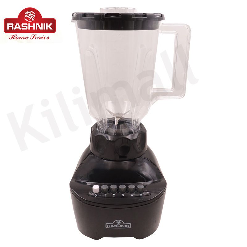 RASHNIK RN-1020  400W 2 IN 1 Powerful  4 Speed Motor with Pulse Function Mixer Blender   Stainless Steel Blades for Quick Grinding