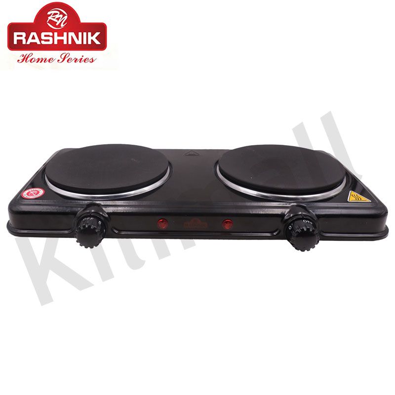 RASHNIK RN-4079  2000W Double Cooking Plate Stove Electric Hot Plate