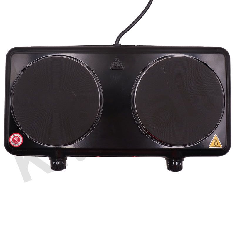 RASHNIK RN-4079  2000W Double Cooking Plate Stove Electric Hot Plate