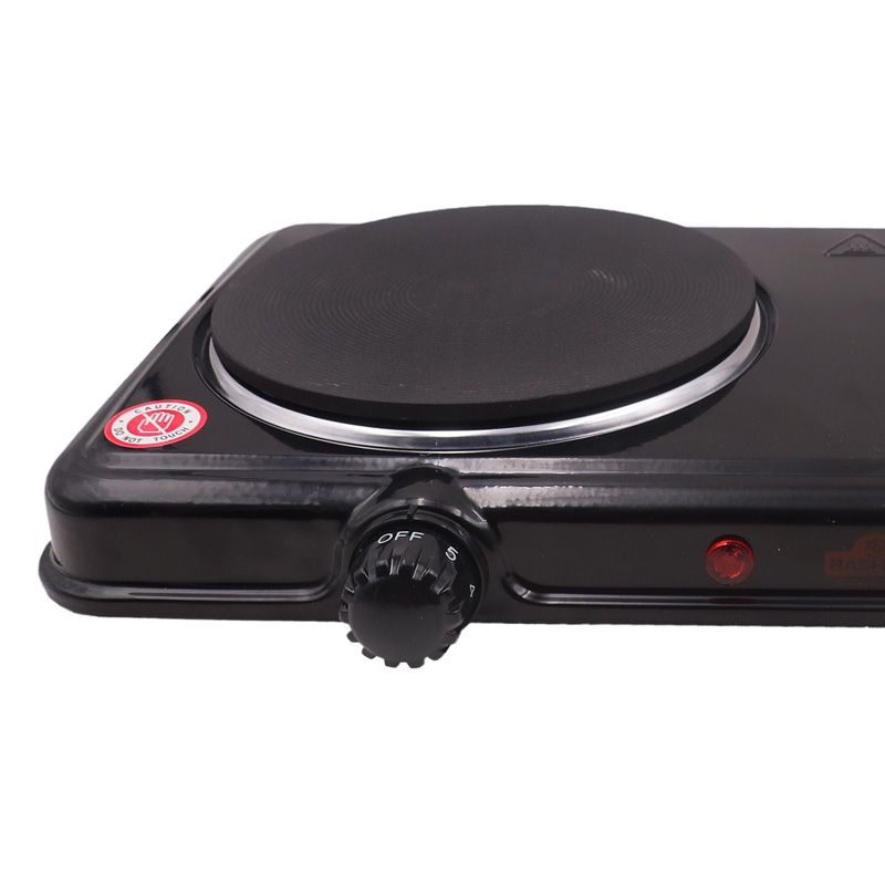 RASHNIK RN-4079  2000W Double Cooking Plate Stove Electric Hot Plate