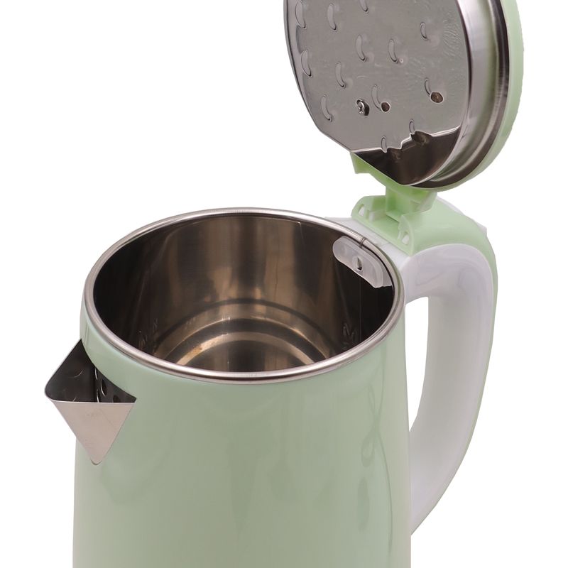 RASHNIK RN-1151  2.3L 1500W Double-layer Insulation Electric Kettle Stainless Steel  Kettles
