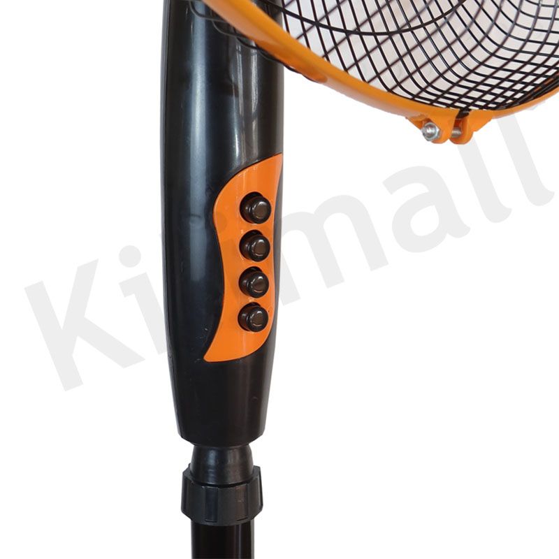 RASHNIK  RN-2505 16INCH  3 Speed Control With Oscillating Function Stand  Fan Low Noise and Power Efficient Floor Fans