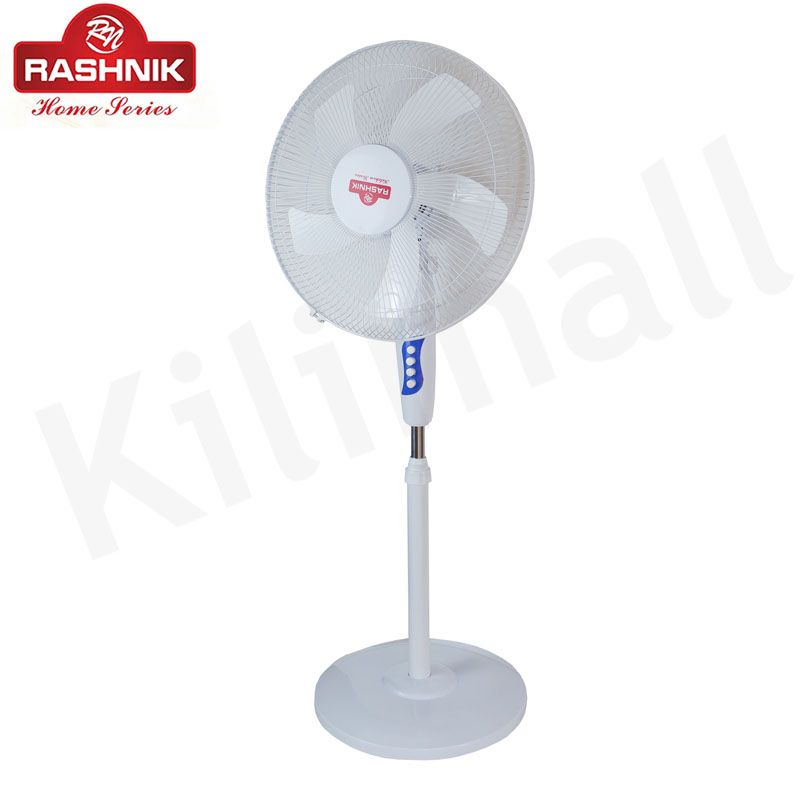 RASHNIK  RN-2503 16INCH  3 Speed Control With Oscillating Function Stand  Fan Low Noise and Power Efficient Floor Fans