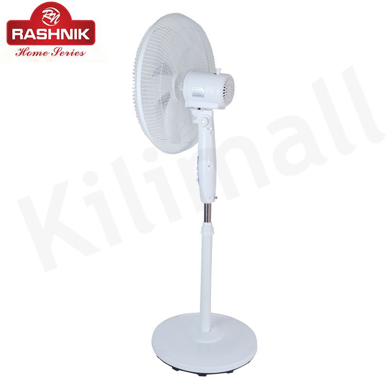 RASHNIK  RN-2503 16INCH  3 Speed Control With Oscillating Function Stand  Fan Low Noise and Power Efficient Floor Fans