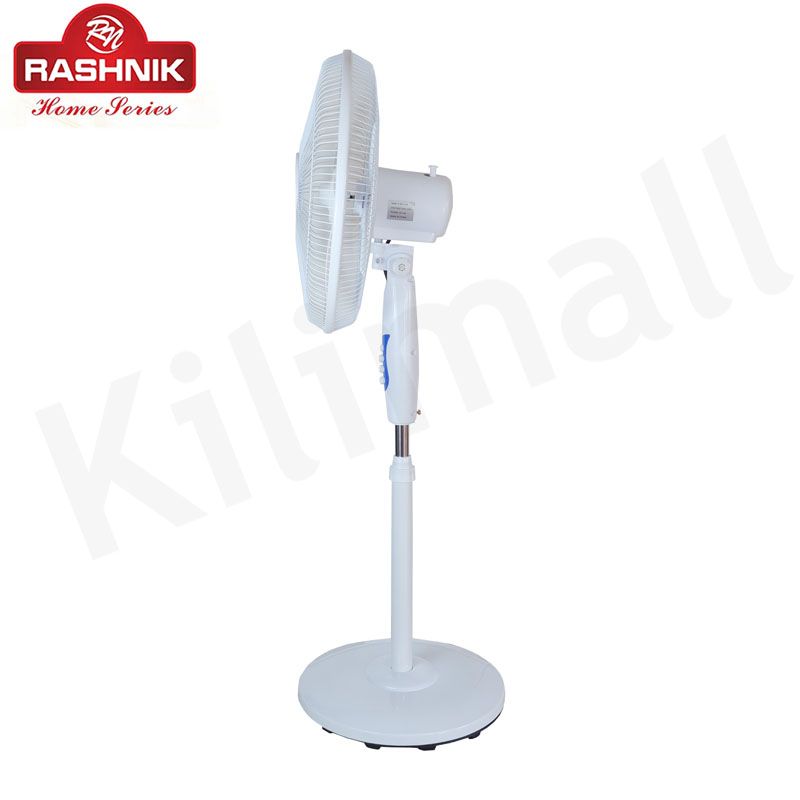 RASHNIK  RN-2503 16INCH  3 Speed Control With Oscillating Function Stand  Fan Low Noise and Power Efficient Floor Fans