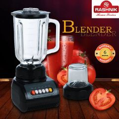 【Promotion】RASHNIK RN-999 1.5L  2 IN 1 Blender  Juicer Household Appliances
