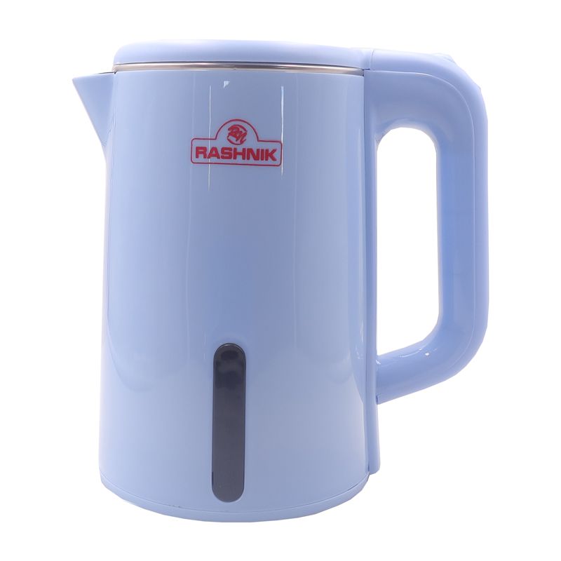 RASHNIK  RN-1155 2.3L  1500W  Electric Kettle  Plastic Insulated Double walled body enablesto keep water hot for Longer Duration  Over heat Protection