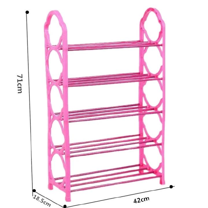 5-Layer Shoe Racks Furniture Storage Shelf Multifunctional storage rack (7612)