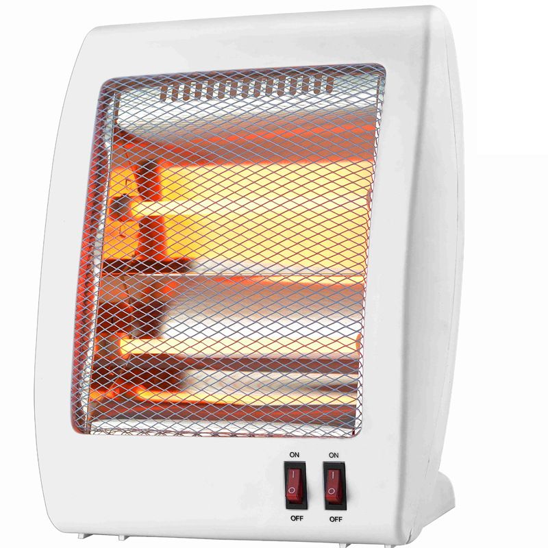 Rashnik QH-80A  2 heat 400W- 800W Halogen Electric Quartz Heater  Tip-over safety switch