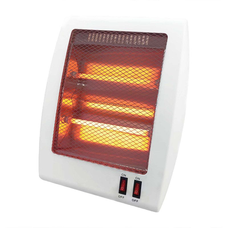 Rashnik QH-80A  2 heat 400W- 800W Halogen Electric Quartz Heater  Tip-over safety switch