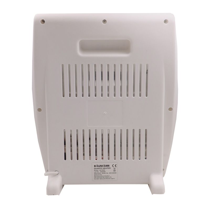 Rashnik QH-80A  Room Heater 2 heat 400W- 800W Halogen Electric Quartz Room Heater  Tip-over safety switch