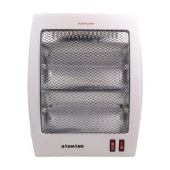 Rashnik QH-80A  Room Heater 2 heat 400W- 800W Halogen Electric Quartz Room Heater  Tip-over safety switch