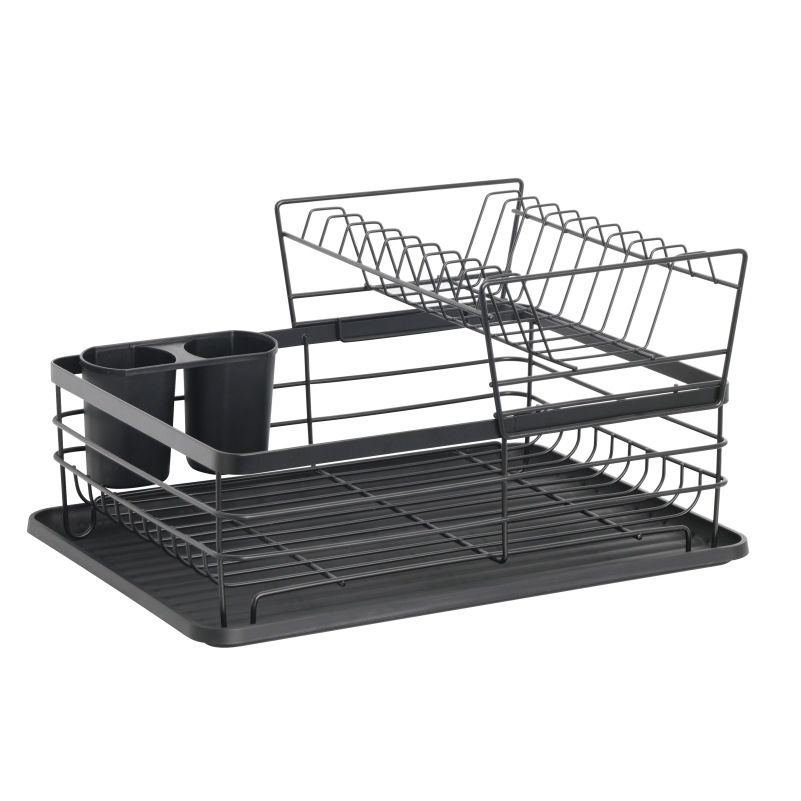 RASHNIK RN-1653  2-layer stainless steel  dish rack dish drainer drain rack storage rack utensils rack cup holder kitchen tools