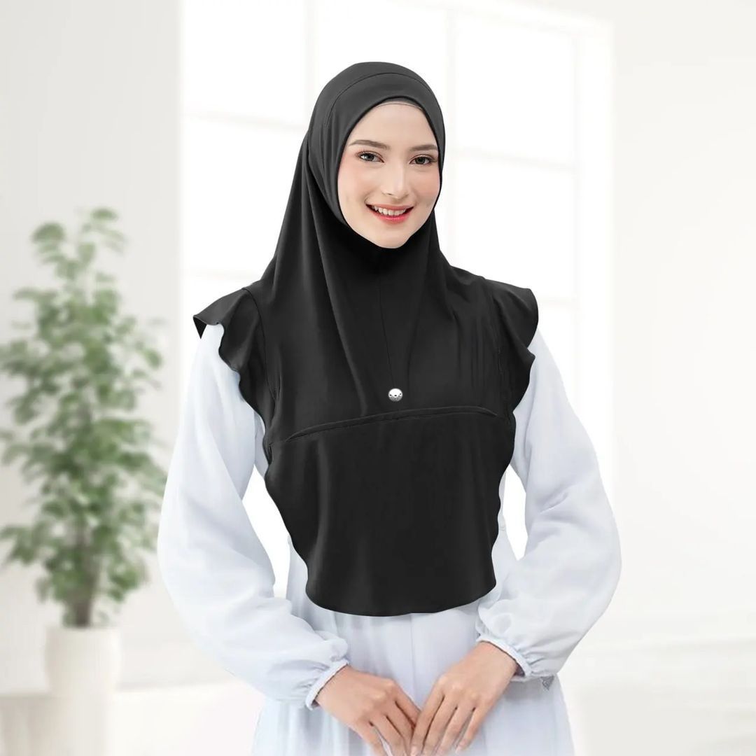 Muslim 2024 Hot Solid Color Ethnic Hijab Covered Head Fashion Hundred Turban Hat
