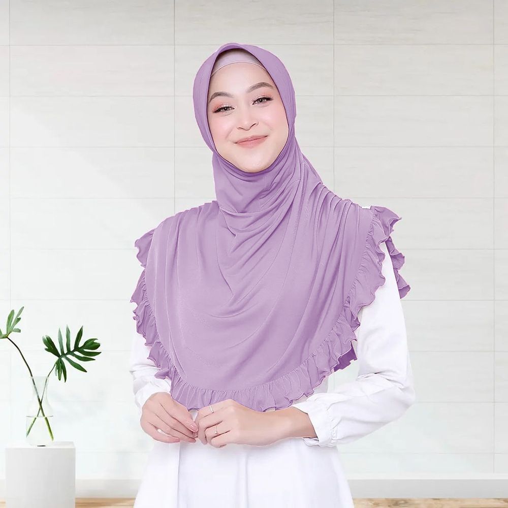 Middle East Muslim Hijab Ethnic Hat Fashion Shrink Patchwork Women's Pullover Hijab Hat