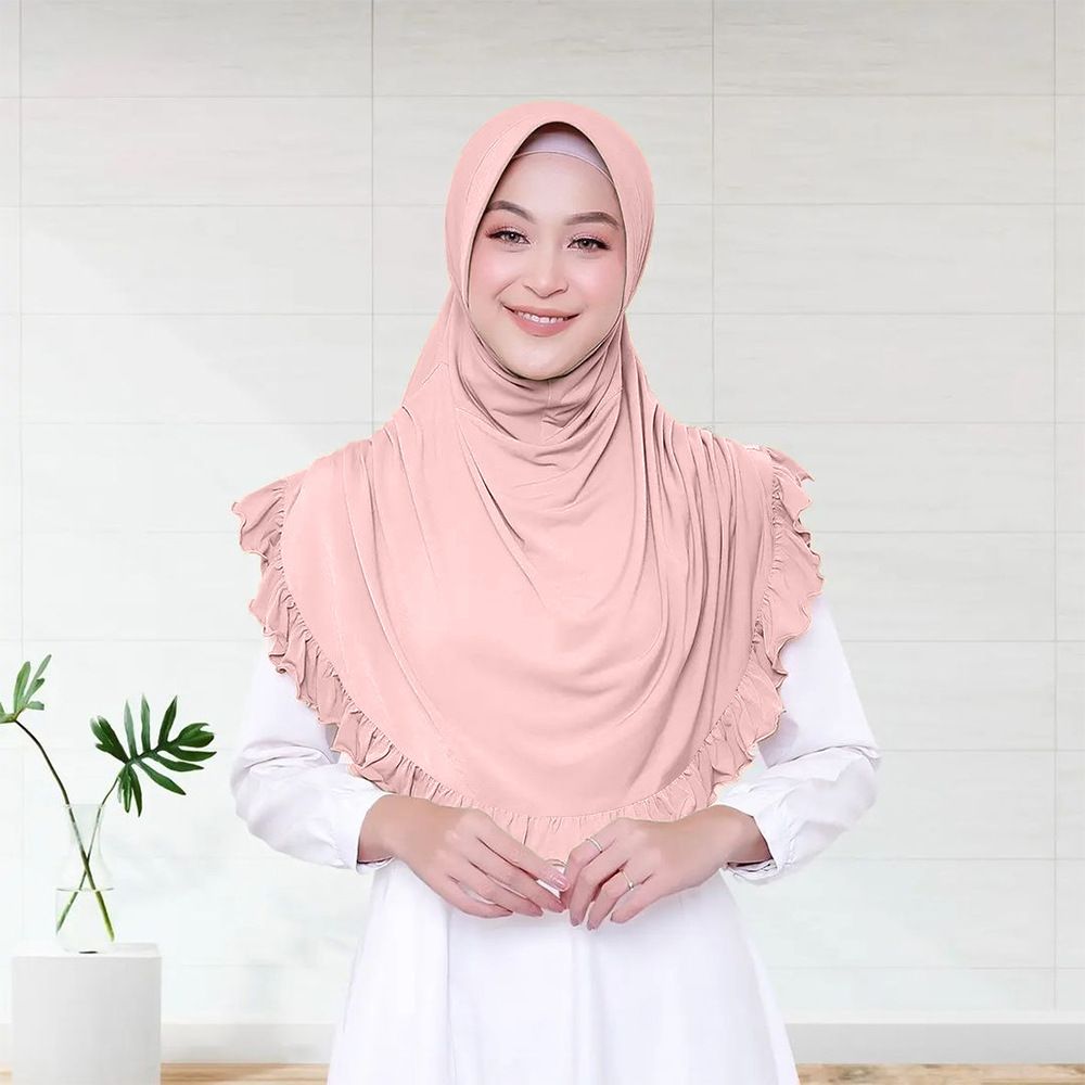 Middle East Muslim Hijab Ethnic Hat Fashion Shrink Patchwork Women's Pullover Hijab Hat