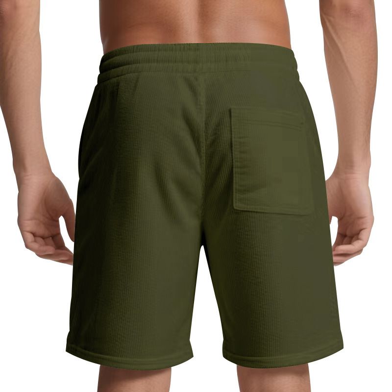Summer Sweatpants Corduroy Simple Five Shorts Men's Shorts Casual Pants
