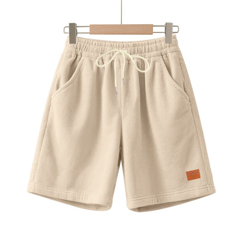 Summer Sweatpants Corduroy Simple Five Shorts Men's Shorts Casual Pants