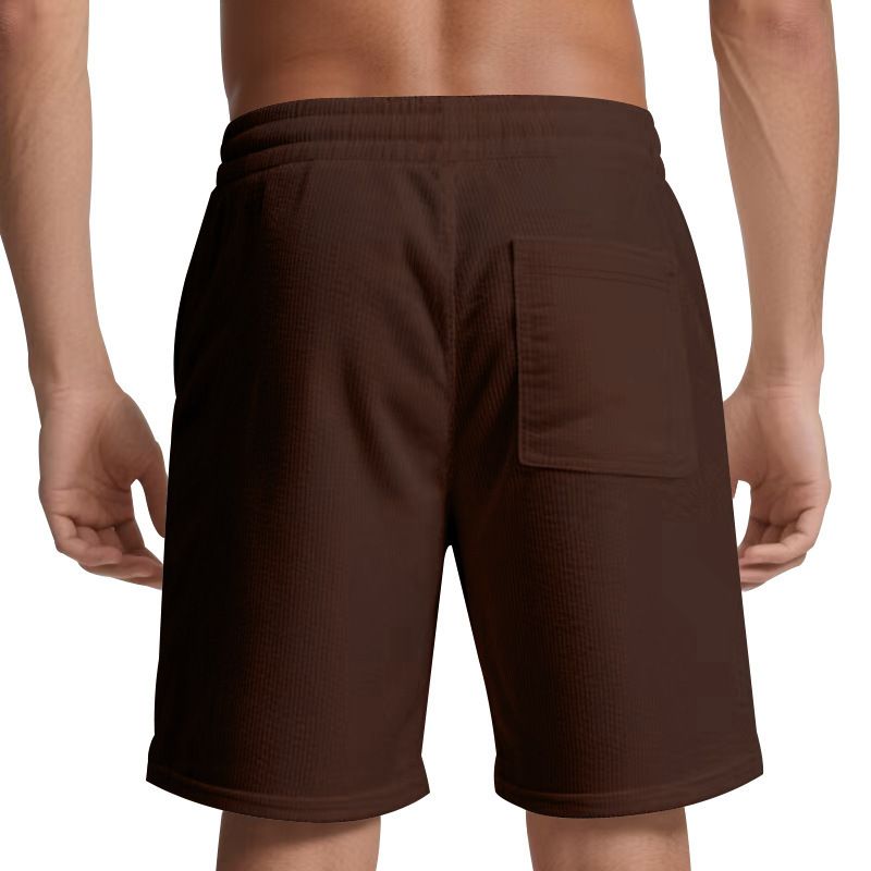 Summer Sweatpants Corduroy Simple Five Shorts Men's Shorts Casual Pants