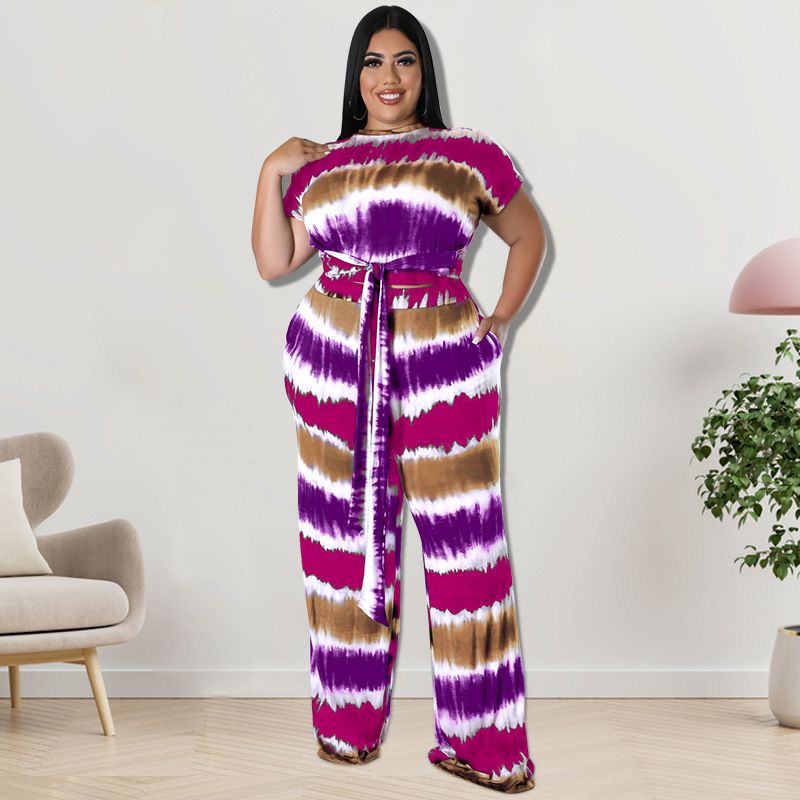 Large Size New Women's Fashion Suit Straight Pants