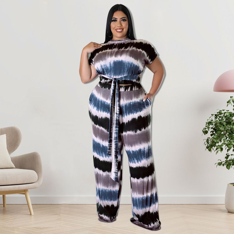 Large Size New Women's Fashion Suit Straight Pants