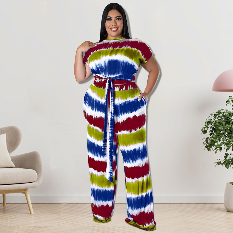 Large Size New Women's Fashion Suit Straight Pants