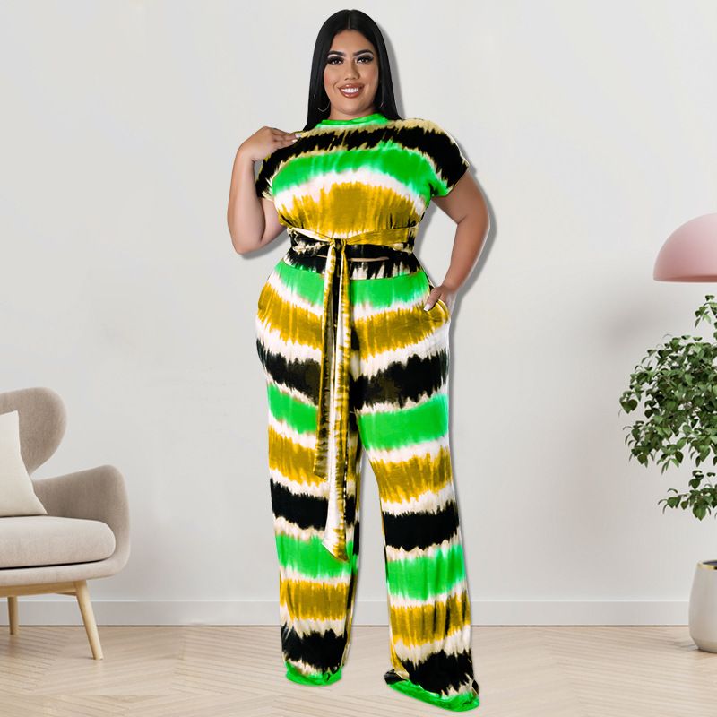 Large Size New Women's Fashion Suit Straight Pants