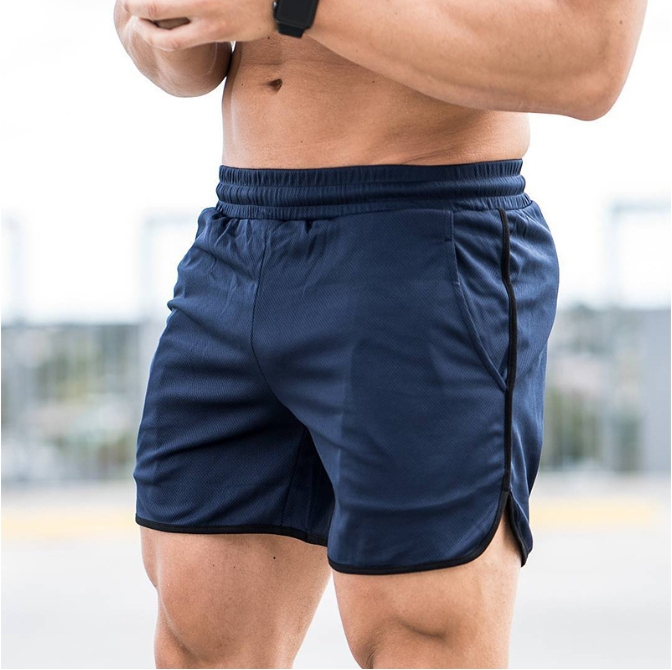 Men clothes hot sell new breathable fitness muscle brother sports shorts running quick-drying pants sportwear