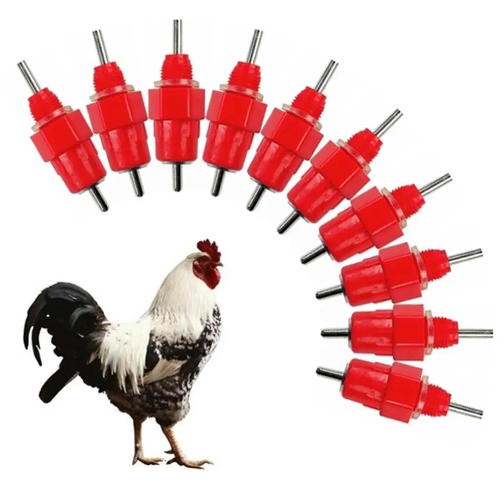 50pcs/10pc   Drinkers poultry feeding water  Chicken Water Chicken Feeders