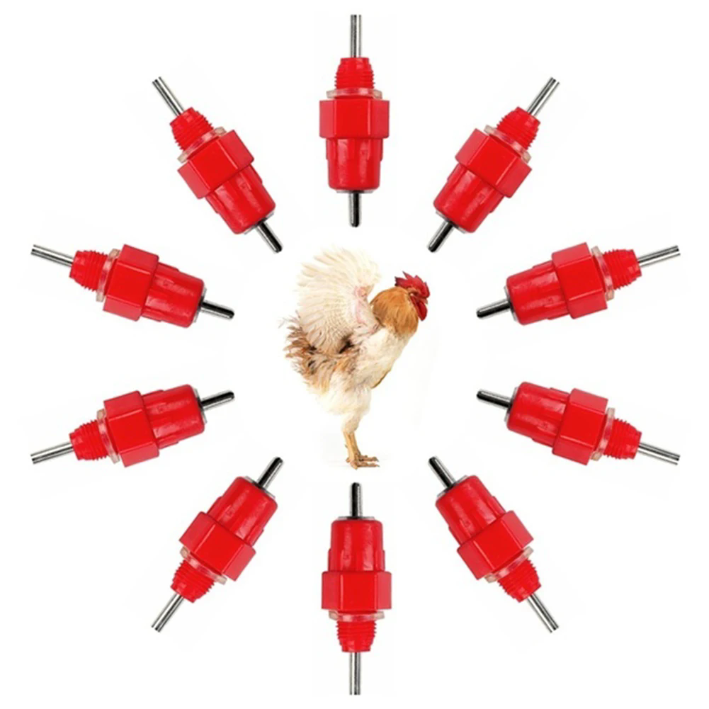 50pcs/10pc   Drinkers poultry feeding water  Chicken Water Chicken Feeders