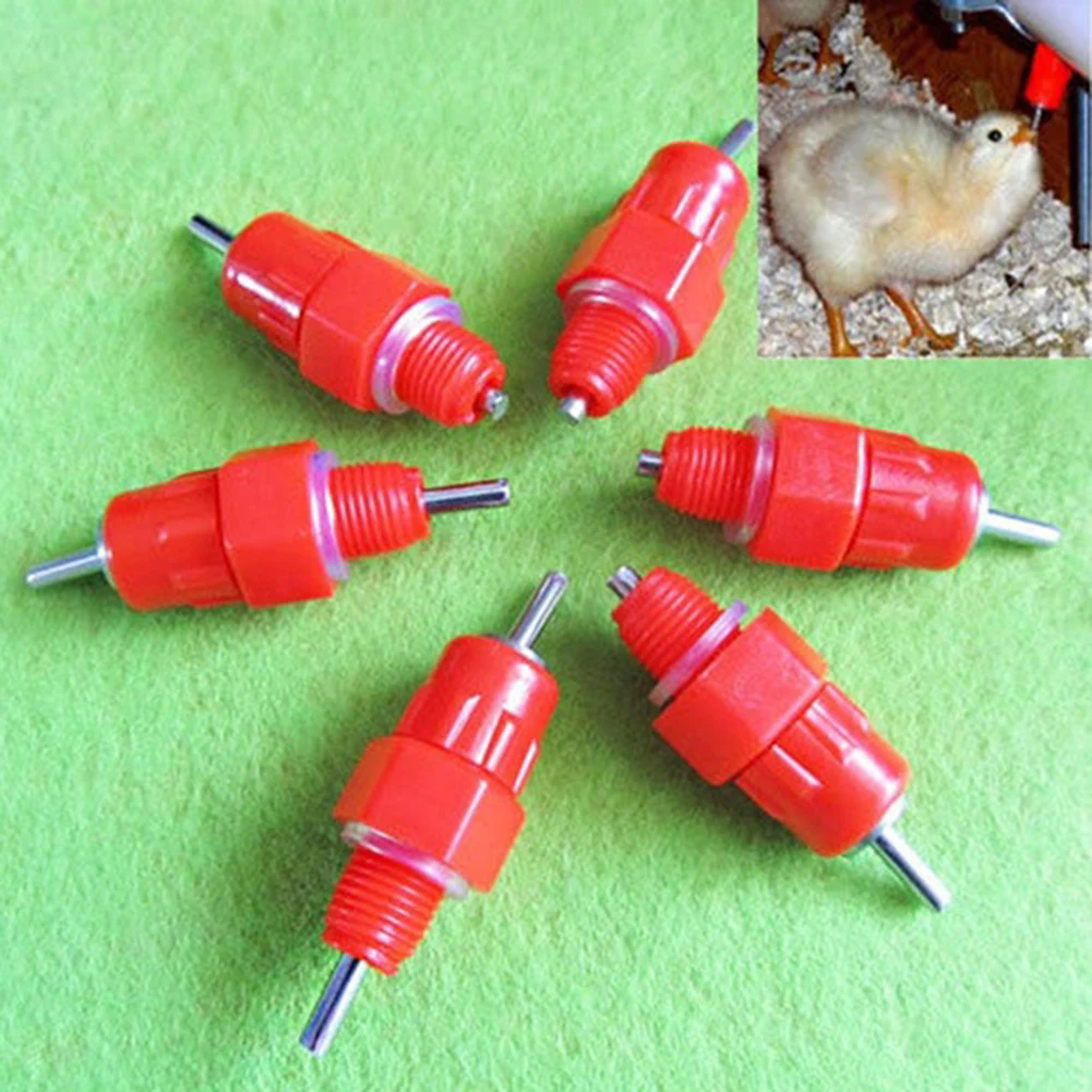 50pcs/10pc   Drinkers poultry feeding water  Chicken Water Chicken Feeders