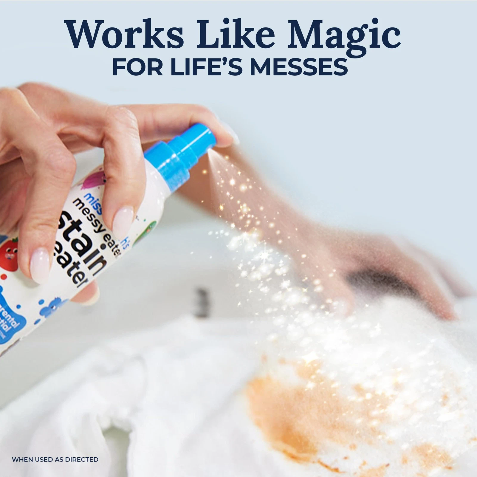 （Buy one, get one free.）Miss Mouth's Messy Eater Stain Treater Spray - 4oz Stain Remover - Newborn