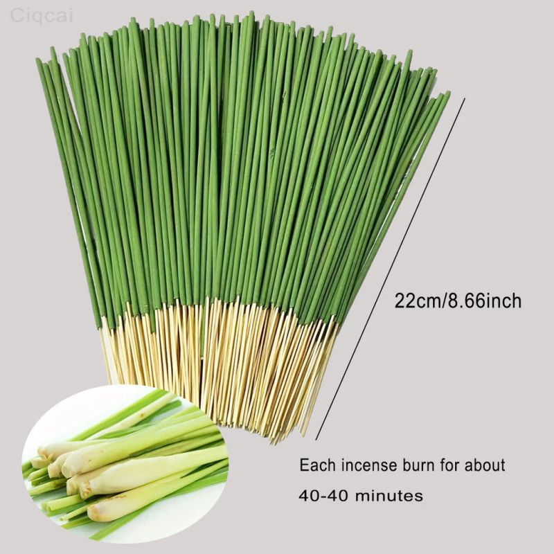 100pcs Sandalwood Mosquito Repellent Incense Sticks – All-Natural Sandalwood Fragrance