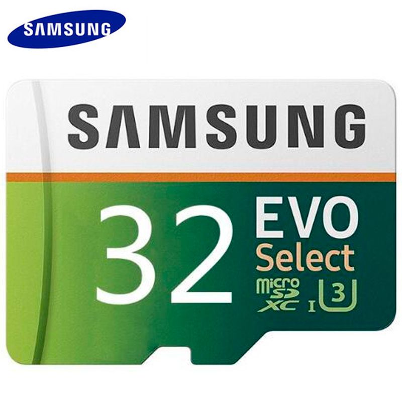 Samsung 32GB 64GB 128GB 256GB EVO Select U3 SDXC Flash Memory Card 32G 64G 128G 256G Class 10 MicroSD Mini Micro TF SD Card for Cell Phones Laptops Cameras