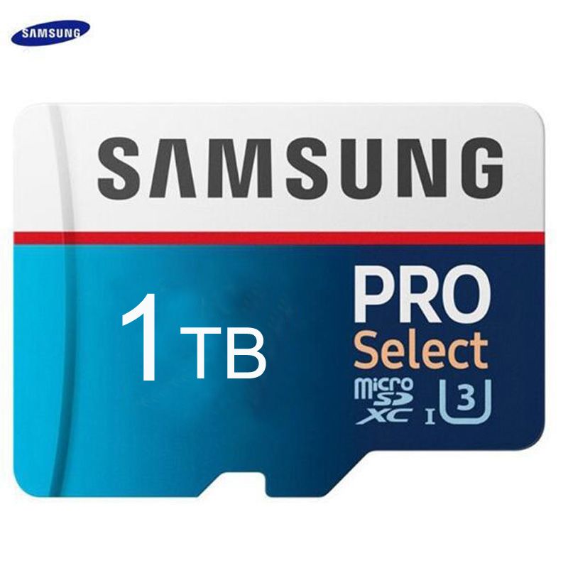 Samsung 512GB 1TB 2TB PRO Select U3 SDXC Flash Memory Card 512G 1T 2T Class 10 MicroSD Mini Micro TF SD Card for Cell Phones Laptops Cameras