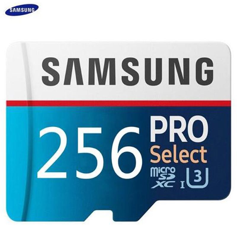 Samsung 32GB 64GB 128GB 256GB 512GB 1TB 2TB PRO Select U3 SDXC Flash Memory Card 32G 64G 128G 256G Class 10 MicroSD Mini Micro TF SD Card for Cell Phones Laptops Cameras