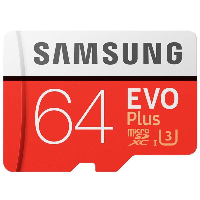 Samsung 32GB 64GB 128GB 256GB EVO Plus U3 SDXC Flash Memory Card 32G 64G 128G 256G Class 10 MicroSD Mini Micro TF SD Card for Cell Phones Laptops Cameras